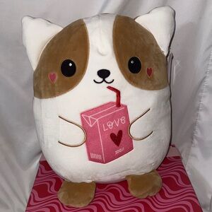 Smoochy Pals Corgi Valentines Day Plush 16” tall NWT